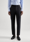 Mango Pantalón traje slim fit tejido comfort stretch - Azul