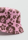 Mango Gorro bucket estampado - Fucsia