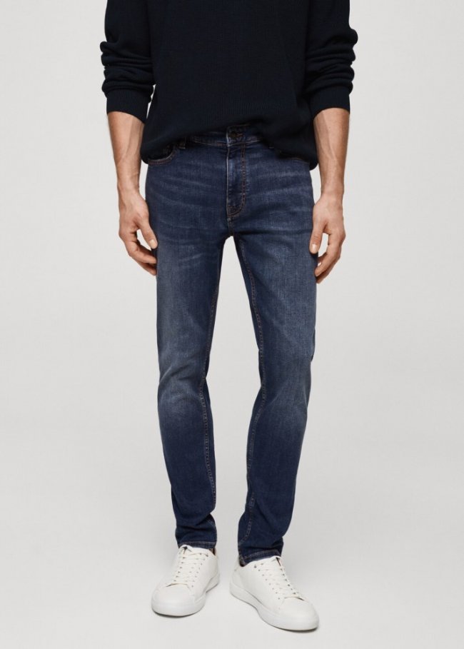 Mango Jeans Jude skinny fit - Azul oscuro