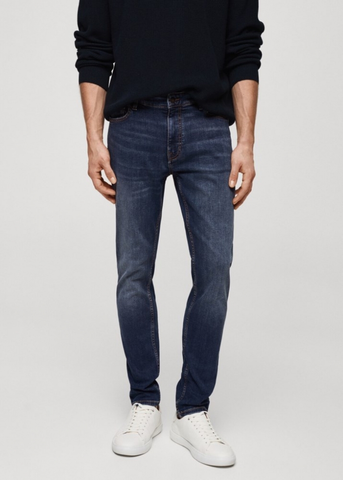 Mango Jeans Jude skinny fit - Azul oscuro