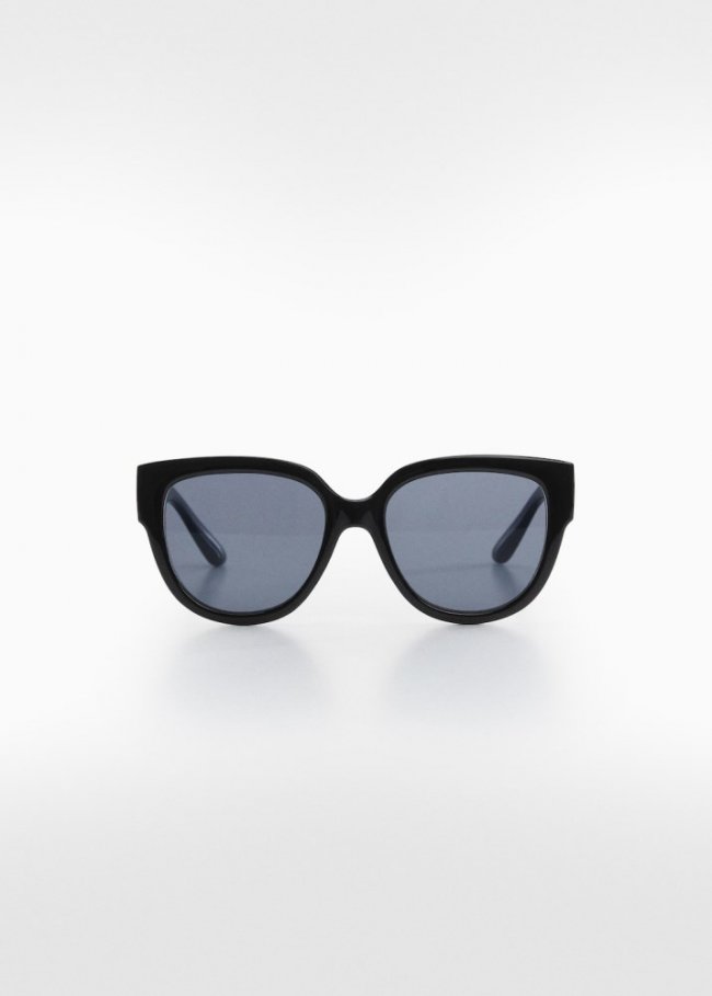 Mango Gafas de sol retro - Negro