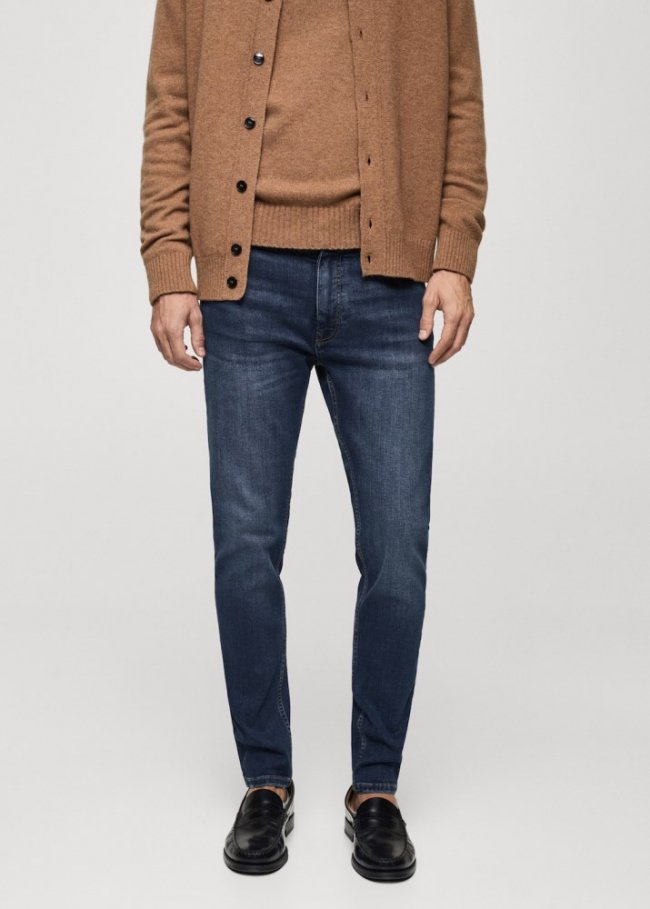 Mango Jeans Jude skinny fit - Azul oscuro