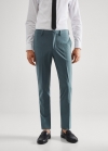 Mango Pantalón traje París super slim fit - Verde menta