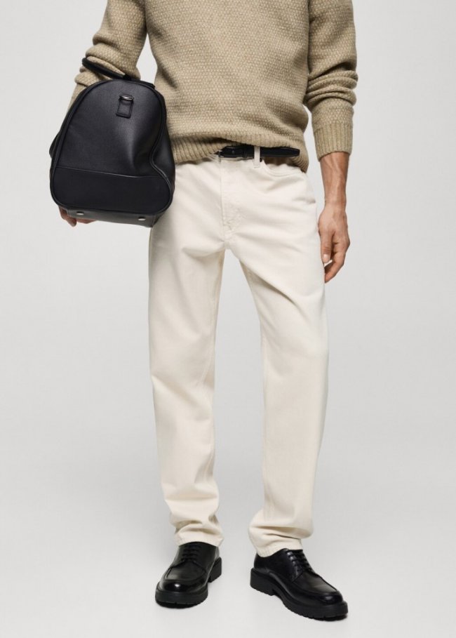 Mango Jeans Bob regular fit - Crudo