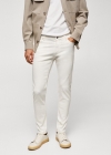 Mango Jeans Patrick slim fit Ultra Soft Touch - Blanco roto
