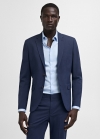 Mango Americana traje París super slim fit - Azul tinta