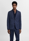 Mango Americana traje París super slim fit - Azul tinta