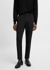 Mango Pantalón traje París super slim fit - Negro