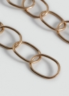 Mango Pendientes aros entrelazados - Oro