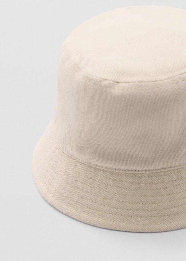Mango Gorro bucket denim - Crudo