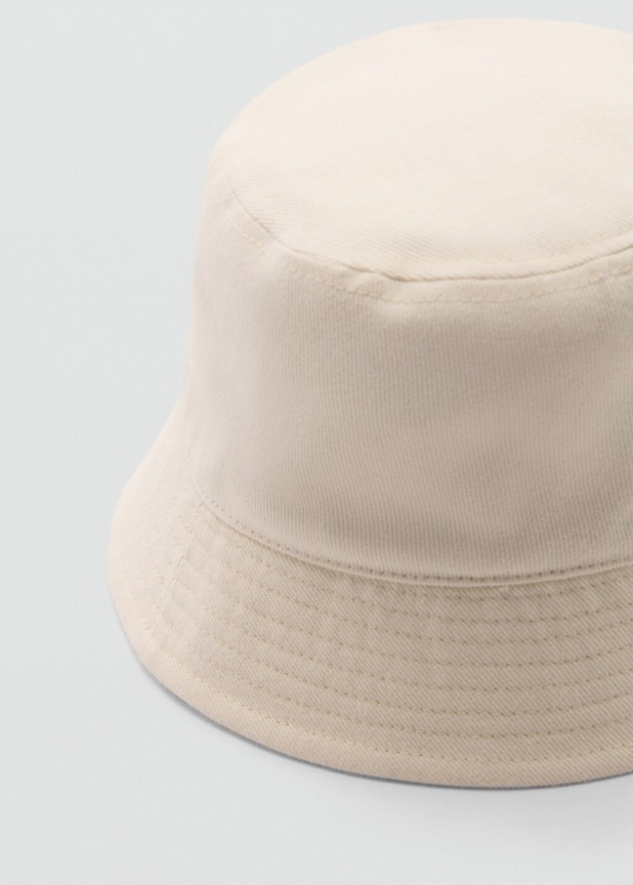 Mango Gorro bucket denim - Crudo
