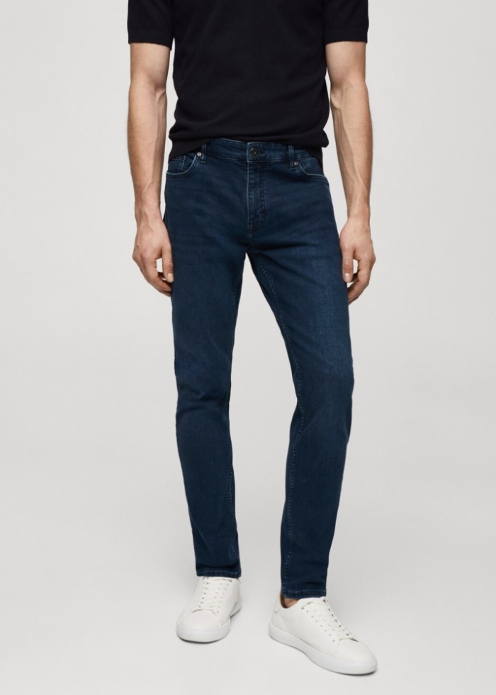 Mango Jeans Jude skinny fit - Azul oscuro intenso