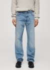 Mango Jeans relaxed fit lavado medio - Azul medio vintage