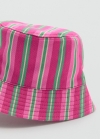 Mango Gorro bucket estampado - Burdeos