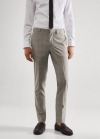 Mango Pantalón traje estampado super slim fit - Arena