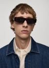 Mango Gafas de sol efecto carey - Marrón