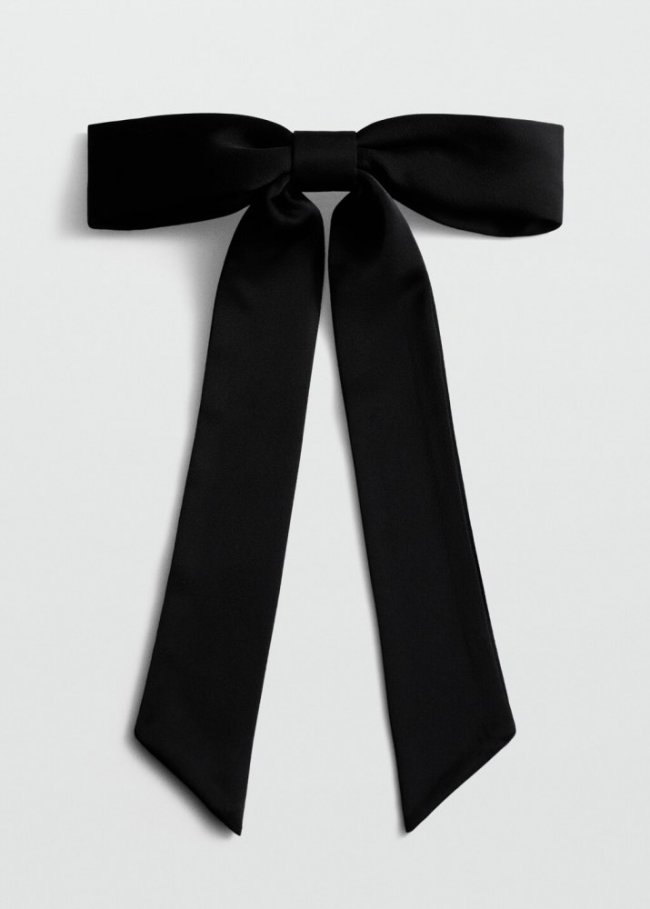 Mango Pasador lazo - Negro