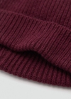 Mango Gorro lana cashmere - Burdeos
