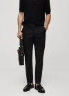 Mango Pantalón chino slim fit - Negro