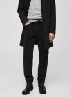 Mango Jeans Bob regular fit - Denim negro