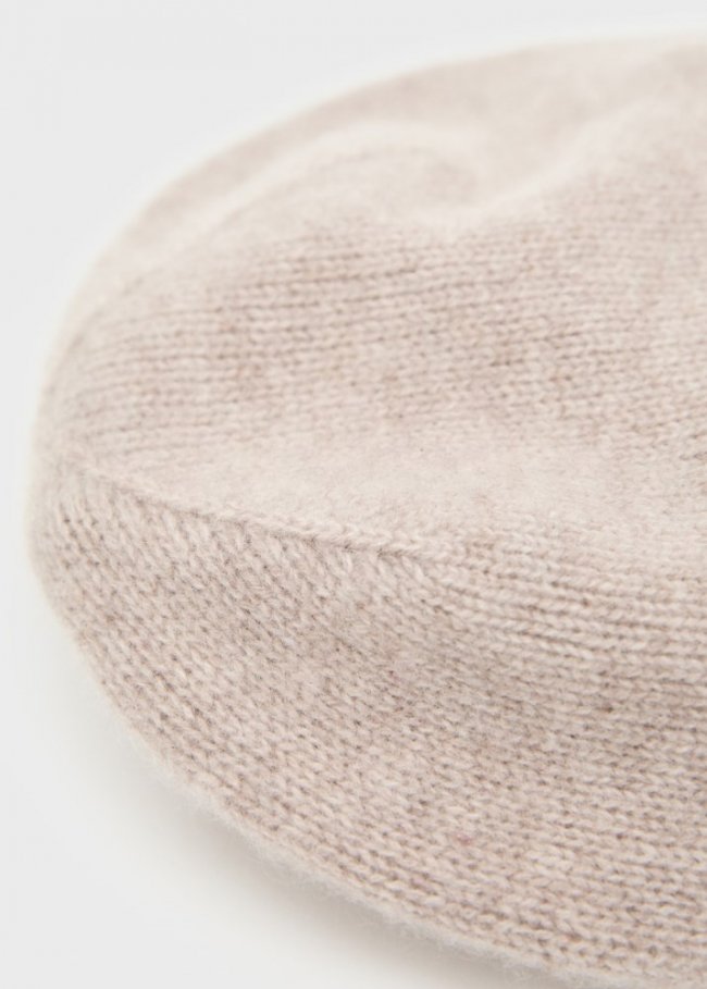 Mango Gorro 100% cashmere - Marrón medio