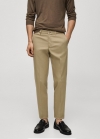 Mango Pantalón chino slim fit - Khaki