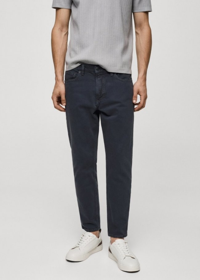 Mango Jeans tapered-fit - Azul noche