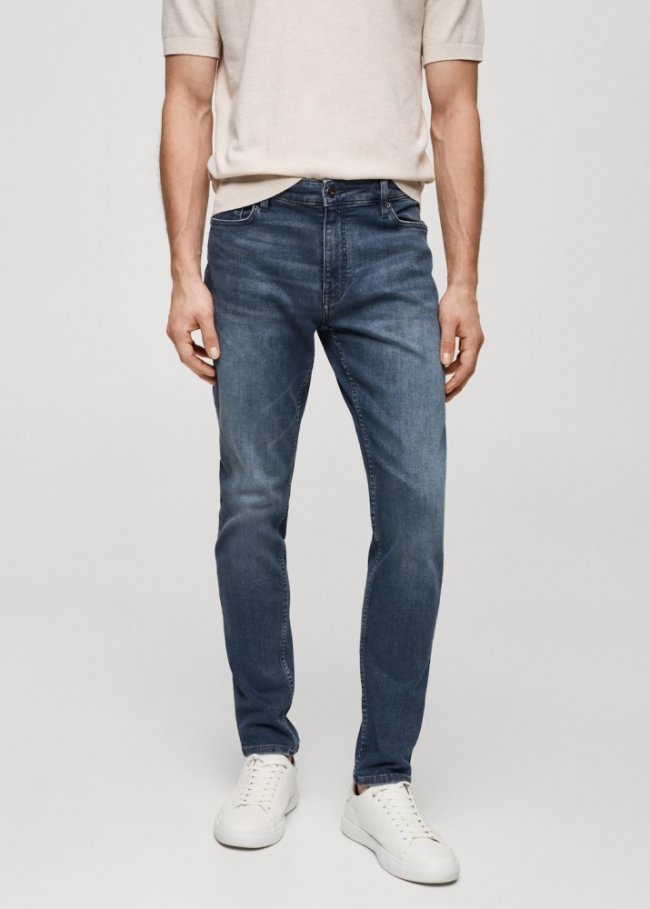 Mango Jeans Jude skinny fit - Azul indigo