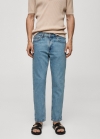 Mango Jeans tapered-fit - Azul claro vintage