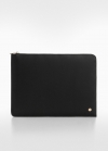 Mango Funda ordenador efecto safiano - Negro