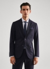 Mango Americana traje lana slim fit - Azul marino