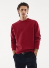 Mango Sudadera tejido reciclado transpirable - Rojo