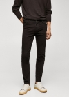 Mango Jeans Billy skinny color - Marrón