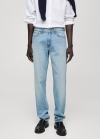 Mango Jeans Bob regular fit lavado claro - Azul medio
