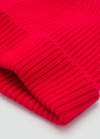 Mango Gorro lana cashmere - Rojo