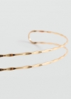 Mango Collar chocker rígido - Oro