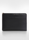 Mango Funda portátil efecto animal print - Negro