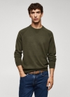 Mango Jersey punto fino algodón - Khaki