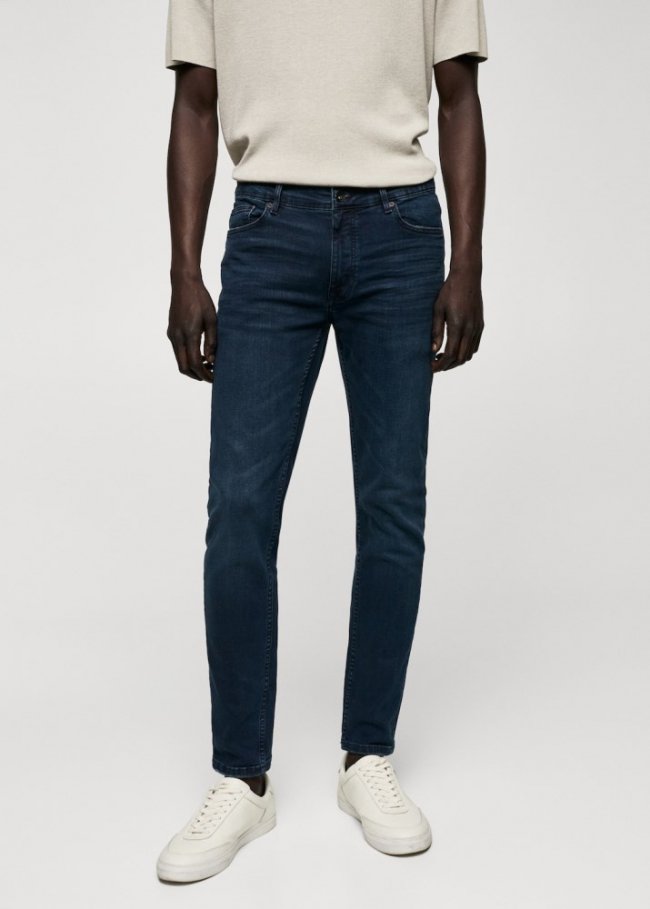 Mango Jeans Jude skinny fit - Azul oscuro intenso