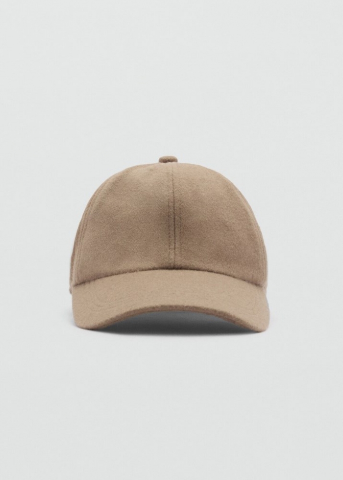 Mango Gorra lana - Marrón medio