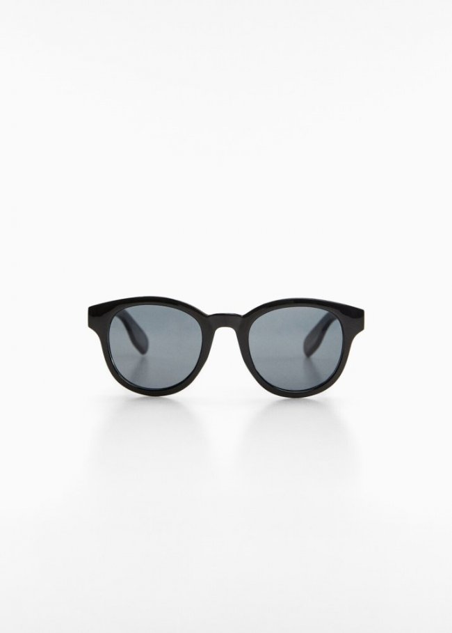 Mango Gafas de sol montura de pasta - Negro