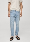 Mango Jeans tapered-fit - Azul claro