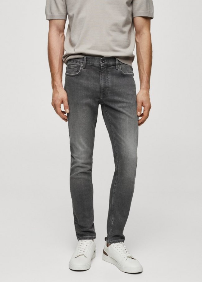 Mango Jeans skinny fit - Gris