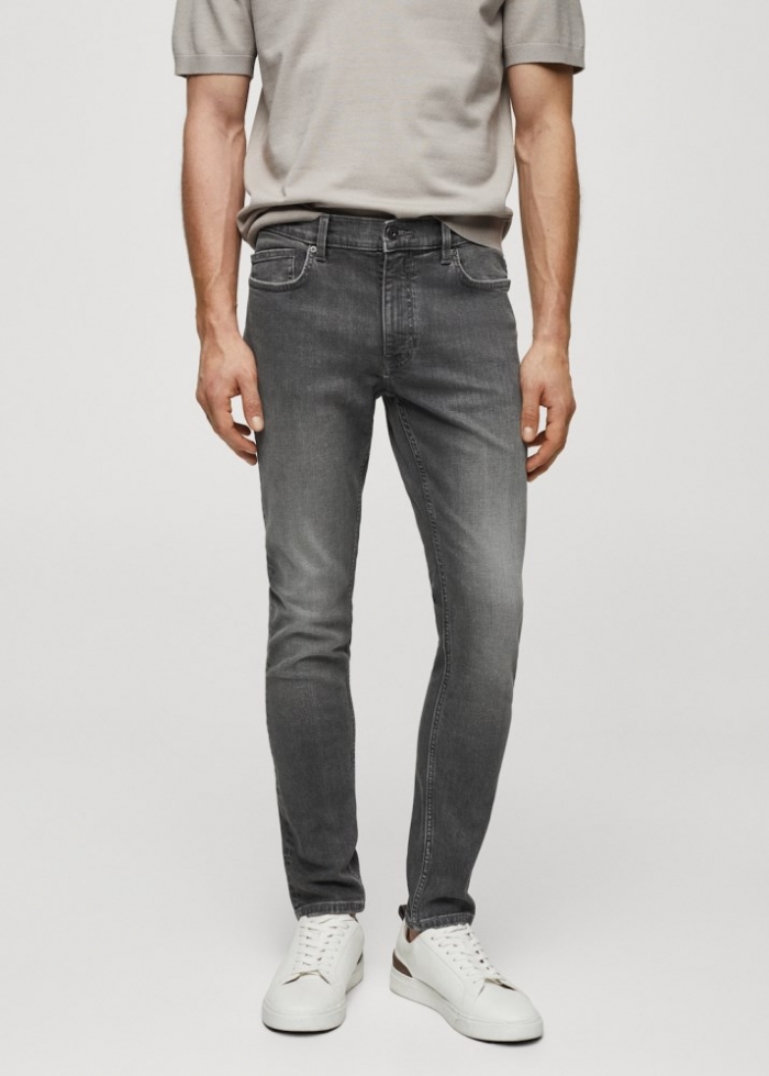 Mango Jeans skinny fit - Gris
