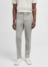 Mango Pantalón traje París super slim fit - Verde