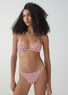 Mango Top bikini estampado - Lila
