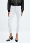 Mango Jeans skinny crop - Blanco