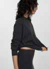 Mango Jersey 100% cashmere - Gris antracita