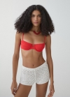 Mango Shorts crochet - Crudo