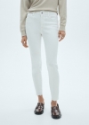 Mango Jeans skinny crop - Blanco